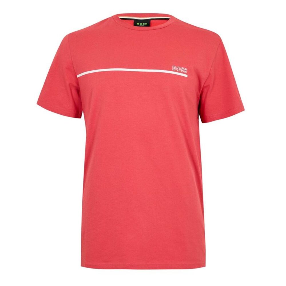 Boss Mens Bodywear Soft T-Shirt / Red